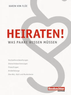 Beobachter-Edition Partnerschaft*Heiraten!