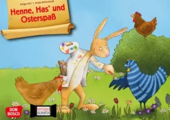 Don Bosco Medien GmbH Lesen & Geschichten*Henne, Has' und Osterspaß. Kamishibai Bildkartenset.