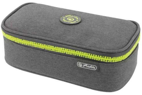 Herlitz Federtaschen-Faulenzer beatBox ABC Grey/Yellow