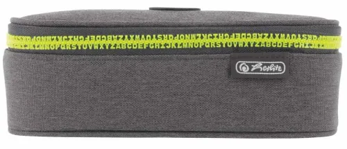 Herlitz Federtaschen-Faulenzer beatBox ABC Grey/Yellow