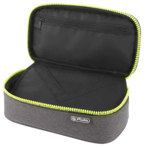 Herlitz Federtaschen-Faulenzer beatBox ABC Grey/Yellow