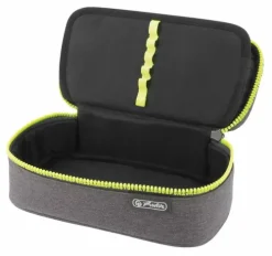 Herlitz Federtaschen-Faulenzer beatBox ABC Grey/Yellow