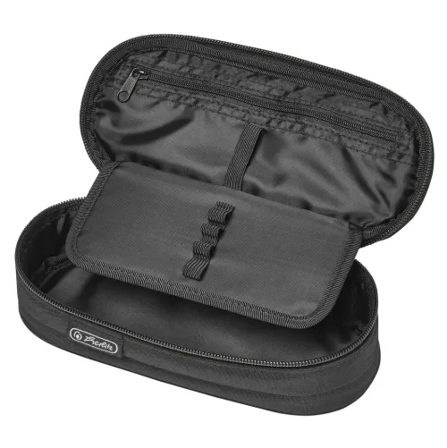 herlitz Federtaschen*Federmäppchen Etui, schwarz