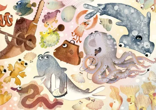 Don Bosco Medien GmbH Lesen & Geschichten*Herr Krake räumt das Meer auf. Kamishibai Bildkartenset