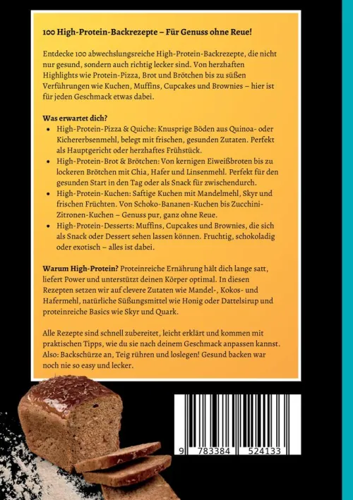 tredition Desserts*High Protein Backen-100 Rezepte, mit und ohne Proteinpulver