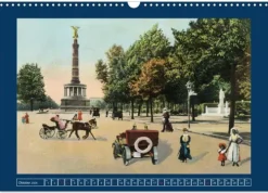 Calvendo Postkartenkalender-Historisches Berlin von 1888 bis 1918 (Wandkalender 2026 DIN A3 quer), Monatskalender