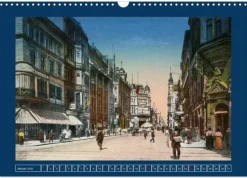 Calvendo Postkartenkalender-Historisches Berlin von 1888 bis 1918 (Wandkalender 2026 DIN A3 quer), Monatskalender