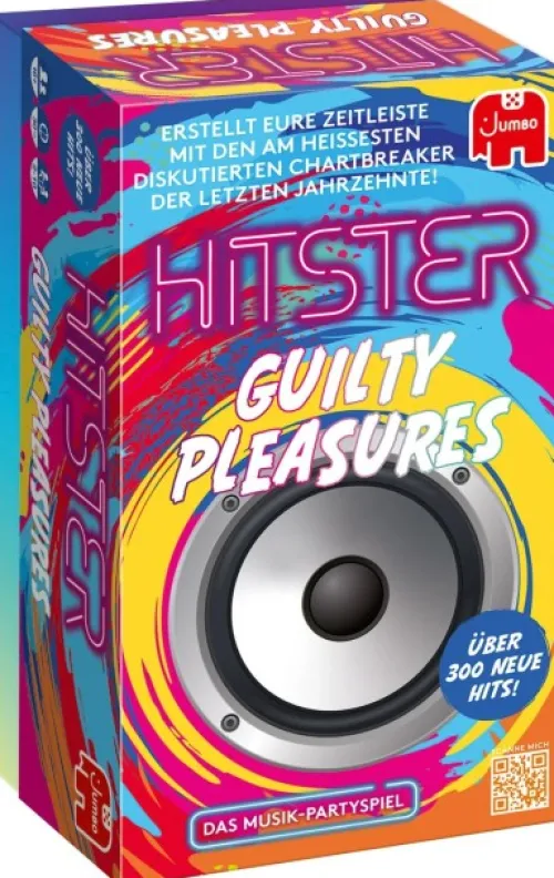 Jumbo Spiele GmbH Familien- & Gesellschaftsspiele-Hitster - Guilty Pleasures