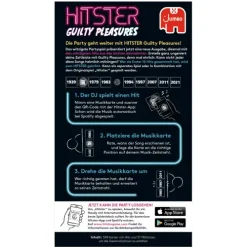 Jumbo Spiele GmbH Familien- & Gesellschaftsspiele-Hitster - Guilty Pleasures