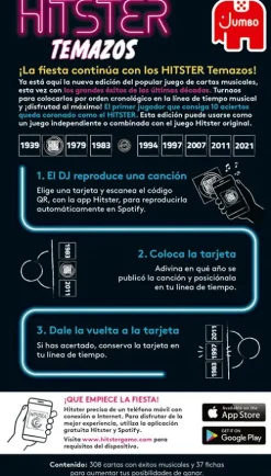 Jumbo Spiele GmbH Familien- & Gesellschaftsspiele*Hitster - Schlager Party