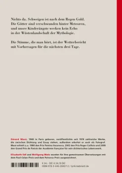 Carl Hanser Verlag Gedichte & Drama*Homer im Totenreich, mit offenen Augen
