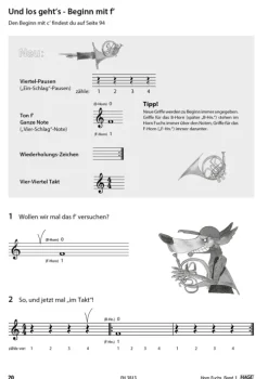 Hage Musikverlag Musikwissenschaft*Horn Fuchs Band 1