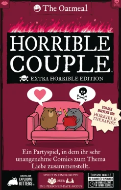 Exploding Kittens Familien- & Gesellschaftsspiele*Horrible Couple (Extra Horrible Edition)