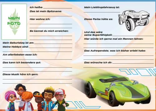 Hot Wheels(TM) Let's Race: Meine Freunde*Panini Verlags GmbH