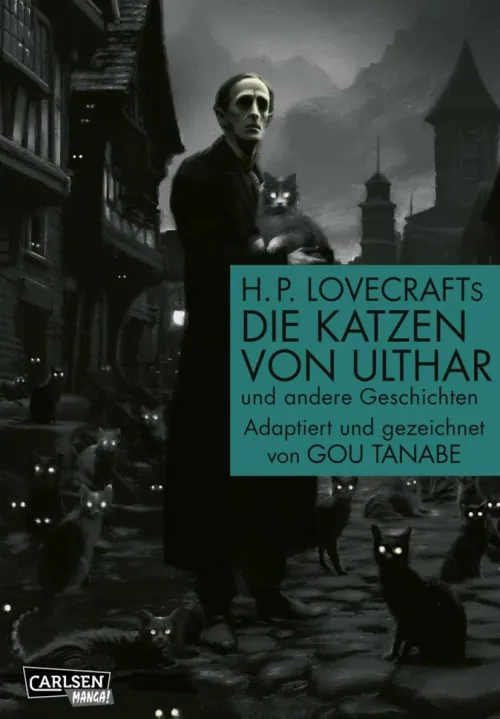 Carlsen Manga Tierkrimis-H.P. Lovecraft Manga: Die Katzen von Ulthar