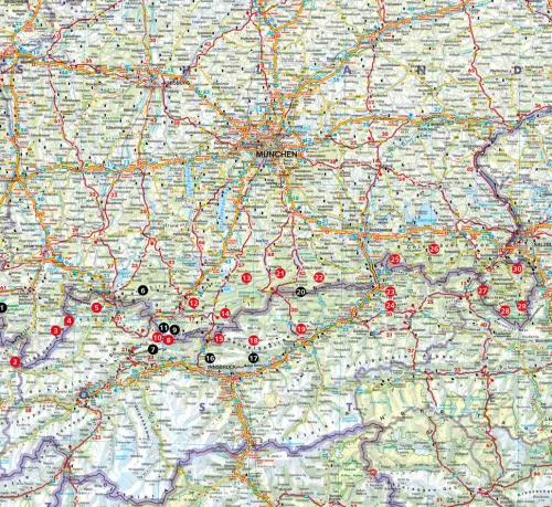 Bergverlag Rother Wandern*Hüttentouren Bayerische Alpen mit angrenzendem Tirol