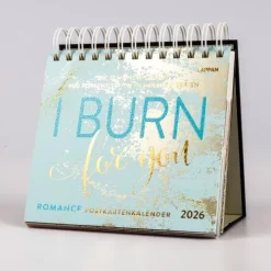 Lappan Verlag Postkartenkalender-I burn for you - Romance-Postkartenkalender 2026