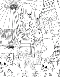 Loewe Verlag GmbH Artbooks & Handbücher-I love Manga & Anime - Das Malbuch