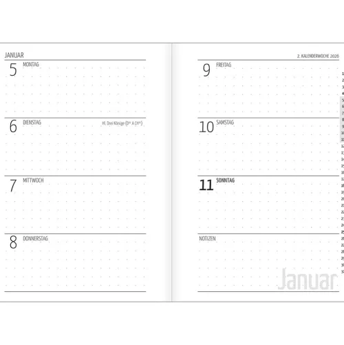 Kawohl Terminkalender-Ich bin dir immer nah 2026