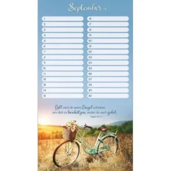 Kawohl Verlag GmbH Immerwährender Kalender-Ich denk an euch und wünsche Gottes Segen