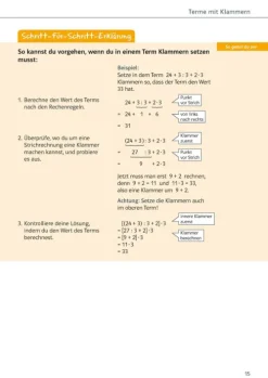 Klett Lerntraining Mittlere Reife·Mathematik*Ich kann Mathe - Terme und Gleichungen 7./8. Klasse