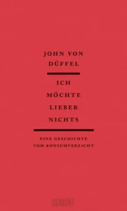 Ich möchte lieber nichts*DuMont Buchverlag GmbH Discount