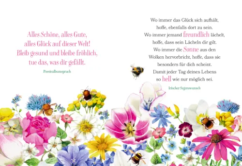 Coppenrath Glück & Wünsche*Ich wünsch dir Gesundheit, Glück und Frohsinn