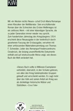 Kiepenheuer & Witsch GmbH Abenteuerromane*Im Westen nichts Neues