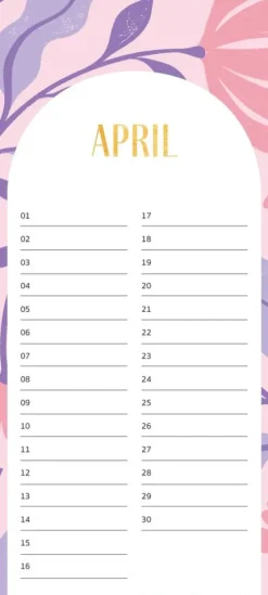 Immerwährender Geburtstagskalender Blumen*Groh Verlag Outlet