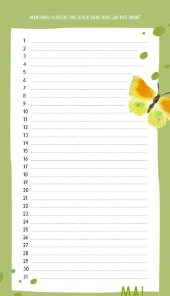 Immerwährender Geburtstagskalender - Vergiss mein nicht*Coppenrath Sale