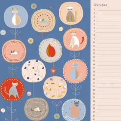 Immerwährender Geburtstagskalender - Little Cosmos - Turnowsky - Quadrat-Format 24 x 24 cm*Neumann Verlage GmbH & Co Outlet