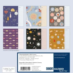 Immerwährender Geburtstagskalender - Little Cosmos - Turnowsky - Quadrat-Format 24 x 24 cm*Neumann Verlage GmbH & Co Outlet