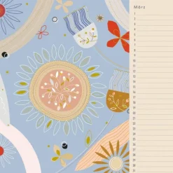 Immerwährender Geburtstagskalender - Little Cosmos - Turnowsky - Quadrat-Format 24 x 24 cm*Neumann Verlage GmbH & Co Outlet