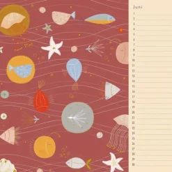 Immerwährender Geburtstagskalender - Little Cosmos - Turnowsky - Quadrat-Format 24 x 24 cm*Neumann Verlage GmbH & Co Outlet