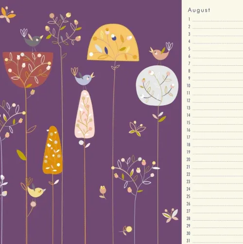 Immerwährender Geburtstagskalender - Little Cosmos - Turnowsky - Quadrat-Format 24 x 24 cm*Neumann Verlage GmbH & Co Outlet