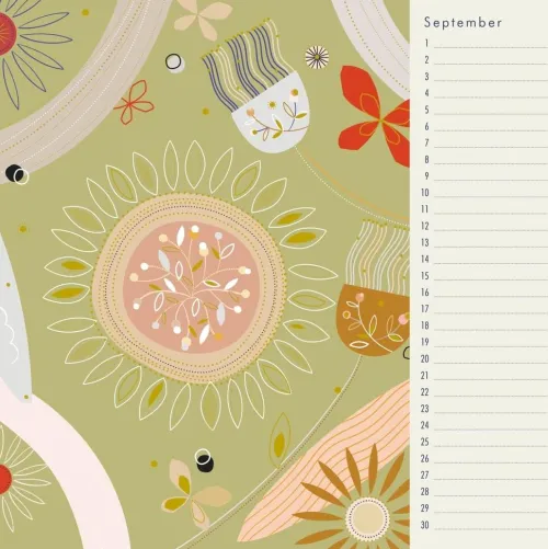 Immerwährender Geburtstagskalender - Little Cosmos - Turnowsky - Quadrat-Format 24 x 24 cm*Neumann Verlage GmbH & Co Outlet