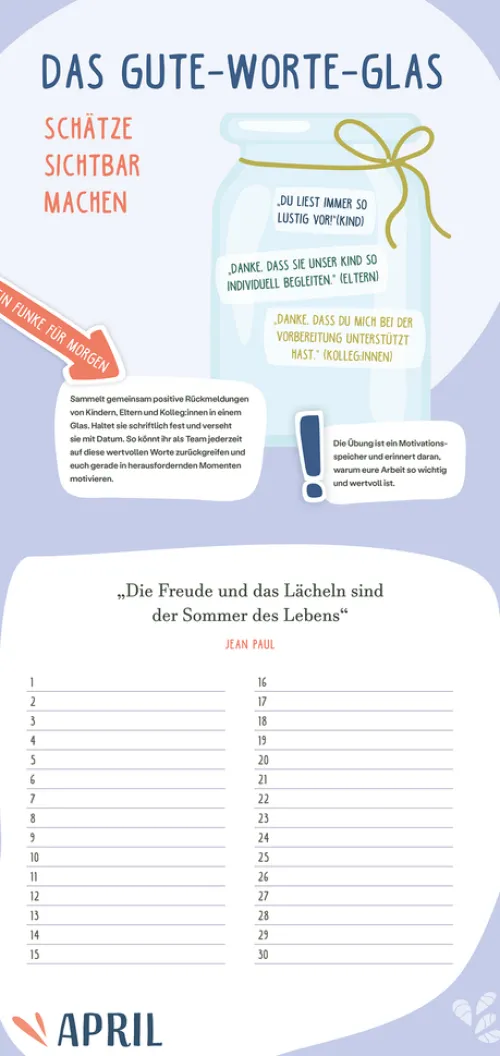 Herder Verlag GmbH Immerwährender Kalender*Immerwährender Teamkalender. Für ein gutes Miteinander