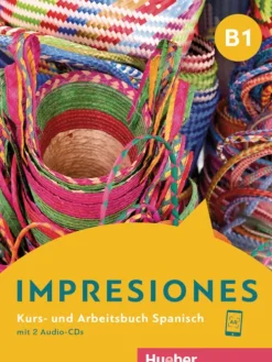 Hueber Verlag GmbH Spanische Bücher*Impresiones B1. Kurs- und Arbeitsbuch mit 2 Audio-CDs