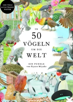 Laurence King Verlag GmbH Puzzles & Puzzlezubehör*In 50 Vögeln um die Welt
