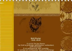 Calvendo Immerwährender Kalender*Indianisches Horoskop / Geburtstagskalender (Tischkalender immerwährend DIN A5 quer)