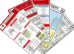 Intensiv-Station Karten-Set - Analgesie & Sedierung, Blutgase & Differentialdiagnose, Herzrhythmusstörungen, Inkompatibilitäten intravenöser Medikamente, Reanimation*Hawelka, Verlag Sale