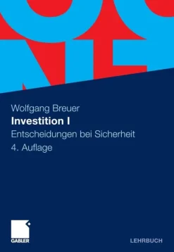Gabler Verlag Wirtschaft|Geld & Finanzen*Investition I