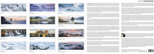 Edition Panorama GmbH Immerwährender Kalender*ISLAND