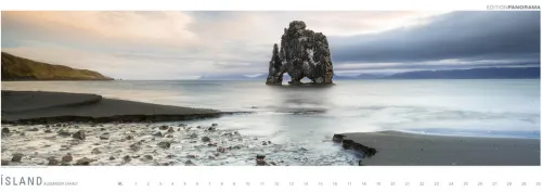 Edition Panorama GmbH Immerwährender Kalender*ISLAND