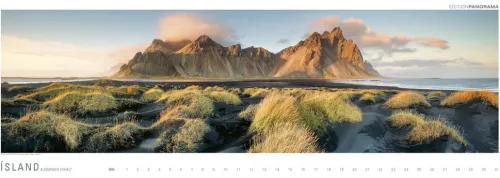 Edition Panorama GmbH Immerwährender Kalender*ISLAND