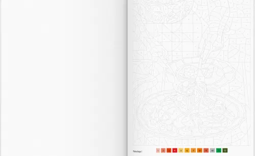 Dumont Reise Vlg GmbH + C Bildbände-Italien - Das große Ausmalbuch nach Zahlen