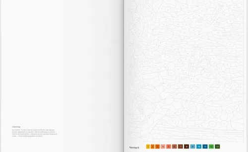 Dumont Reise Vlg GmbH + C Bildbände-Italien - Das große Ausmalbuch nach Zahlen