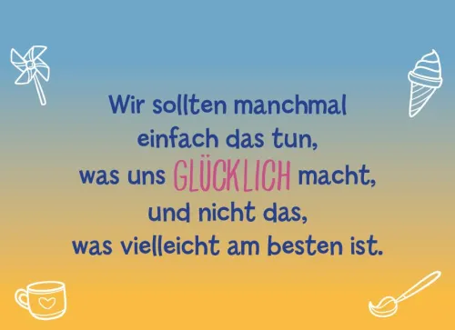 Naumann & Göbel Verlagsg. Lebensfreude-It's a perfect day for a perfect day