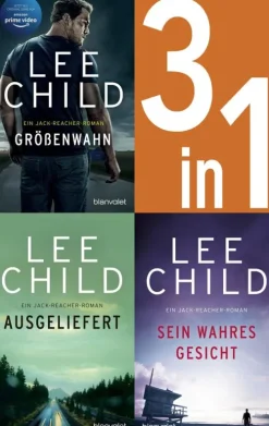 Penguin Random House Hard Boiled*Jack Reacher Band 1-3: - Größenwahn / Ausgeliefert / Sein wahres Gesicht