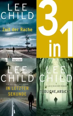 Penguin Random House Hard Boiled*Jack Reacher Band 4-6 - Zeit der Rache / In letzter Sekunde / Tödliche Absicht
